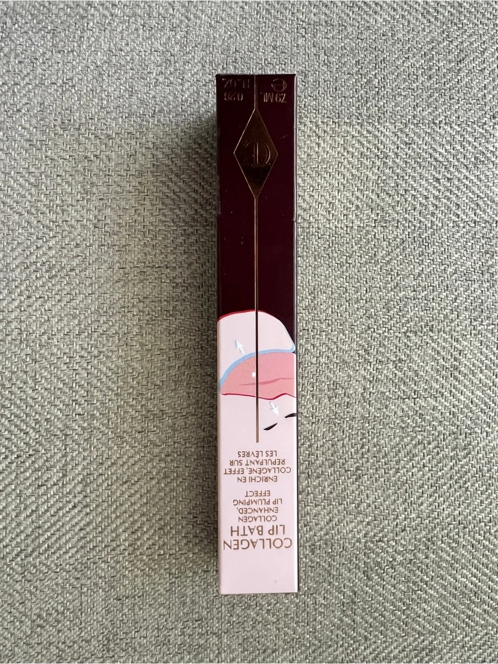 Charlotte Tilbury Collagen Lip Bath Gloss- Peachy Plump